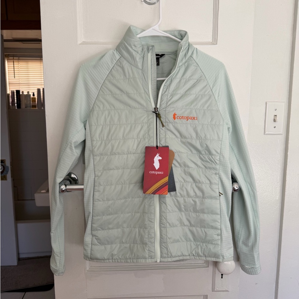 Cotopaxi Women’s Seafoam Capa Hybrid Insulated Jacket (Sz S) NWT